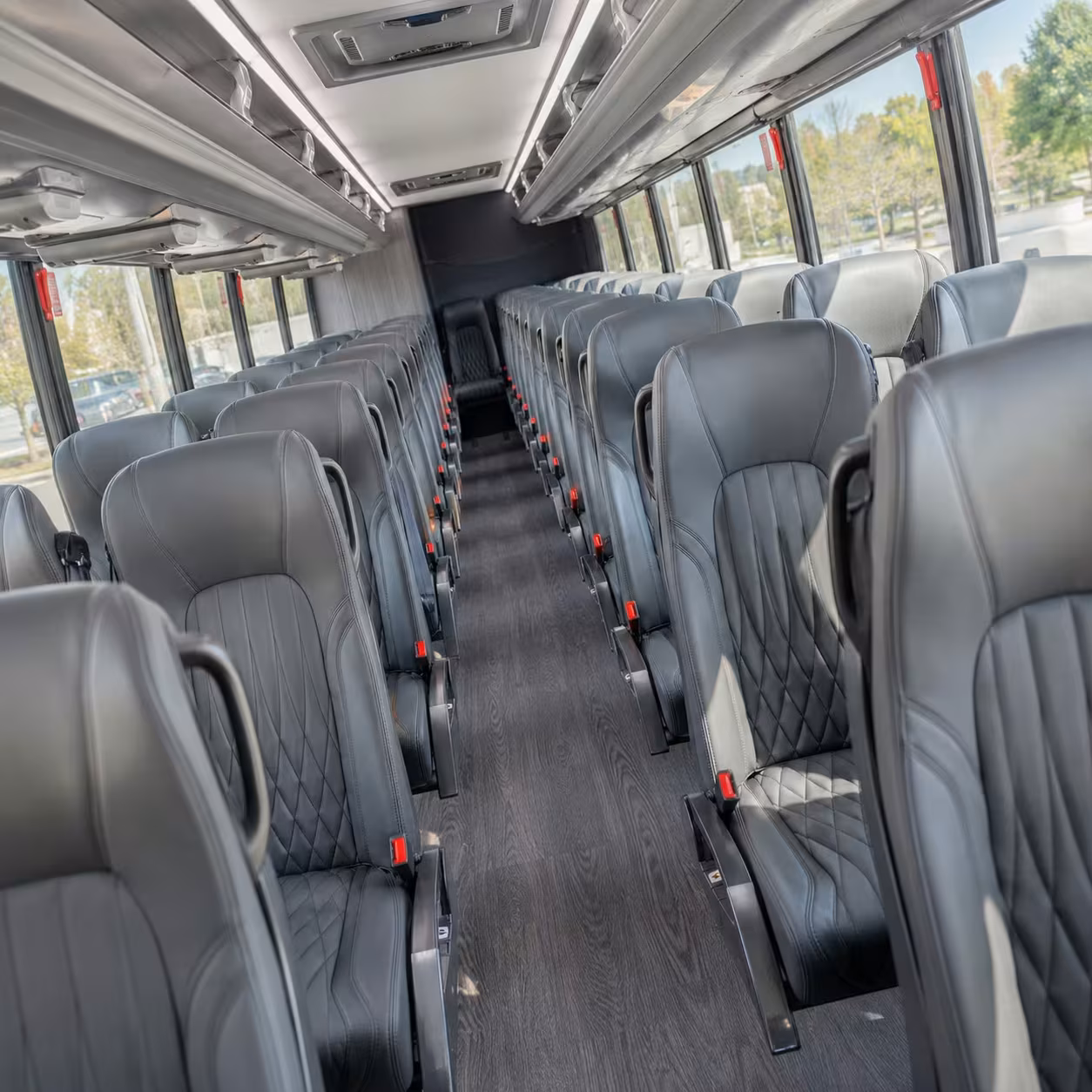 30 passenger minibus interior