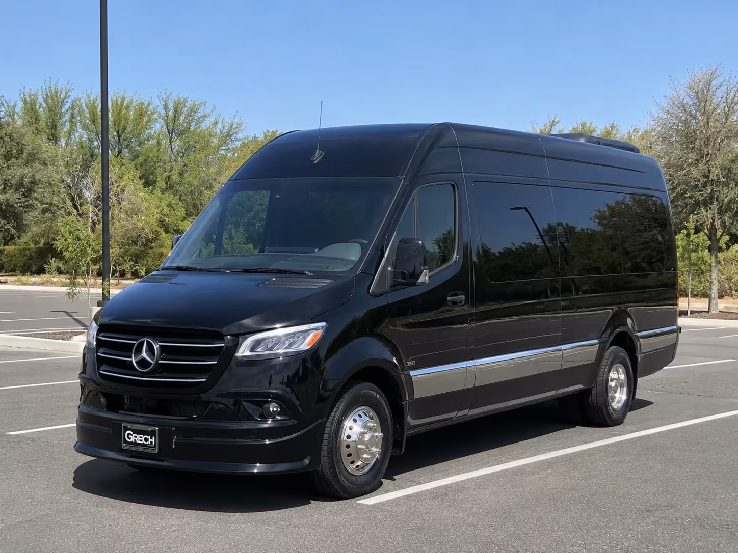 fort collins bridal party transportation in sprinter vans