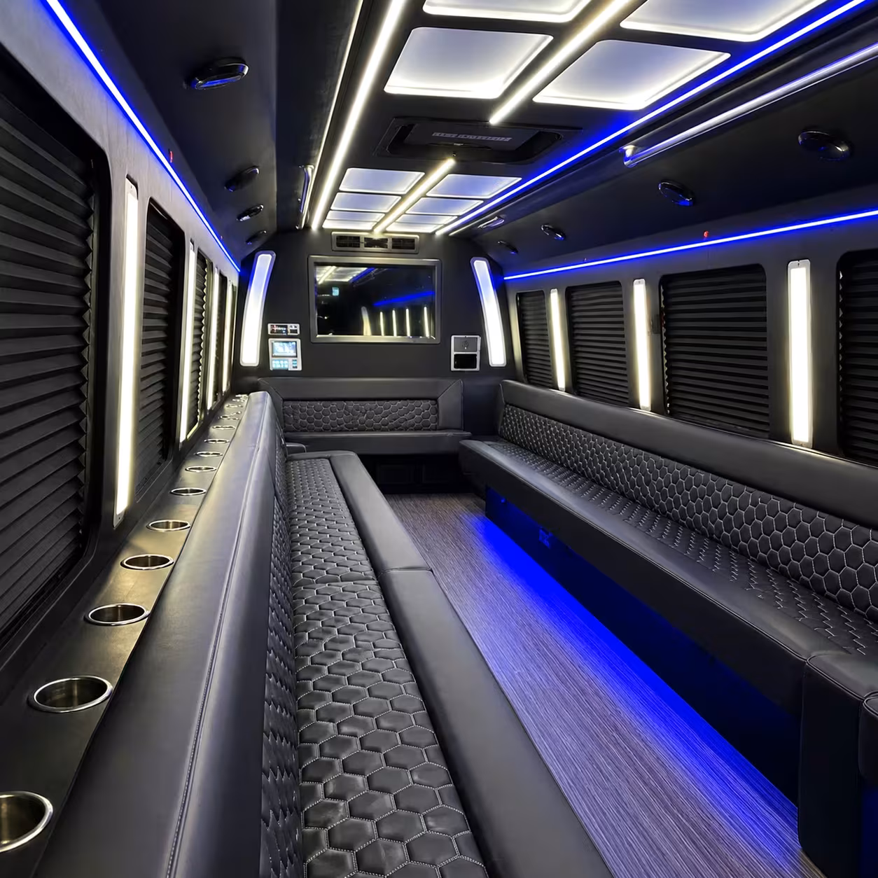 party bus interior