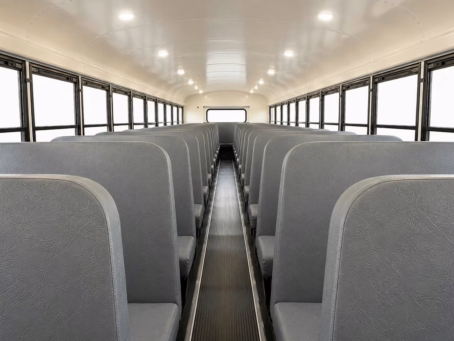 school bus interior