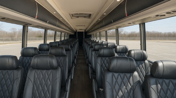 56 passenger charter bus interior fort collins