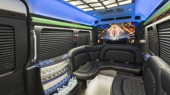 sprinter limo rental interior fort collins